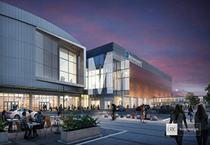 Exterior image of Memphis' Renasant Convention Center