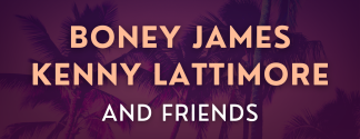 Boney James and Kenny Lattimore at the Cannon Center