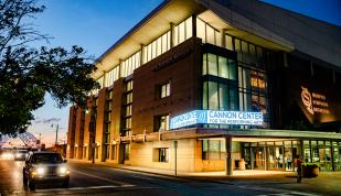 Exterior of the Cannon Center