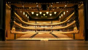 Cannon Center interior stage